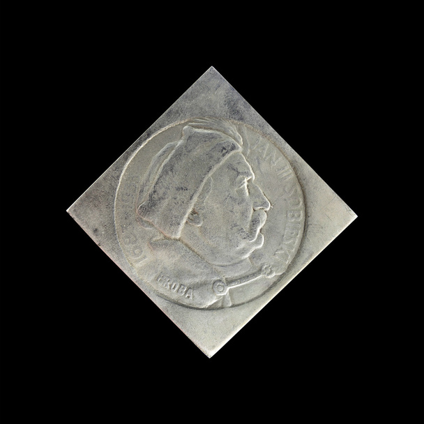 Lengyelország régi ezüst érme piedfort Zlotyban - Fotó, kép