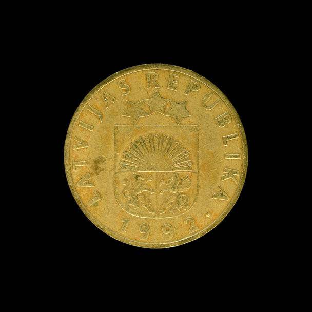 Latvia coins centimes - Photo, Image