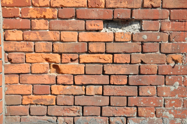 Ancient brick wall. - 写真・画像
