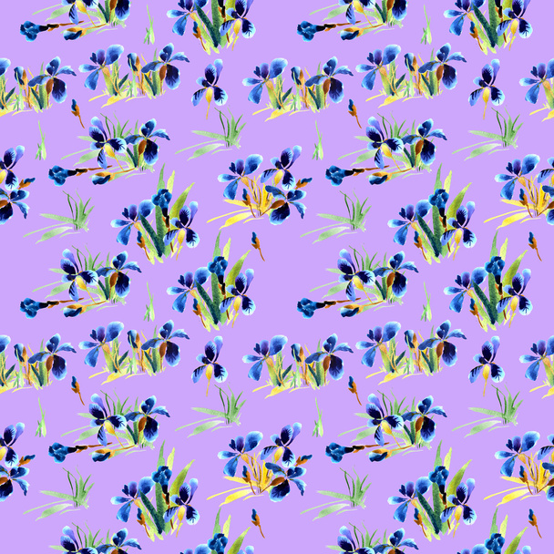 Floral pattern with flowers - Foto, afbeelding
