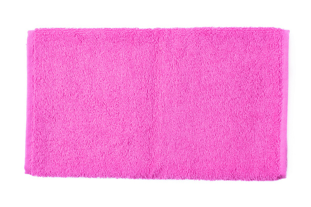 Single terry cloth towel isolated - Fotó, kép