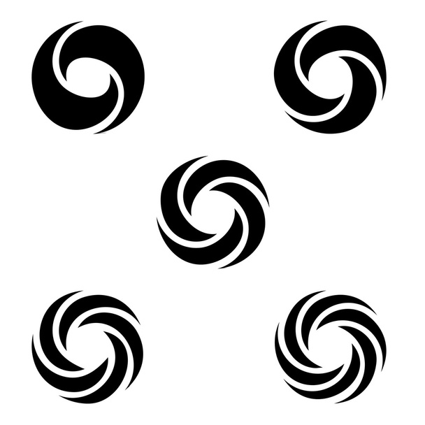 ring circles and infinity loop symbol - Vetor, Imagem