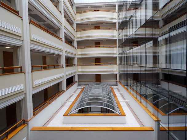 Підлоги розкішного багатоповерхового готелю
 - Фото, зображення