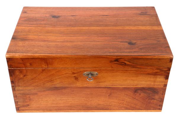 Staré béžové dřevěné krabice - Fotografie, Obrázek