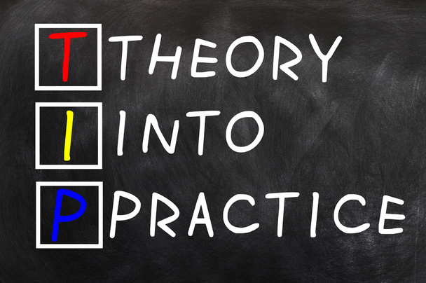 TIP lyhenne sanoista Theory into Practice
 - Valokuva, kuva