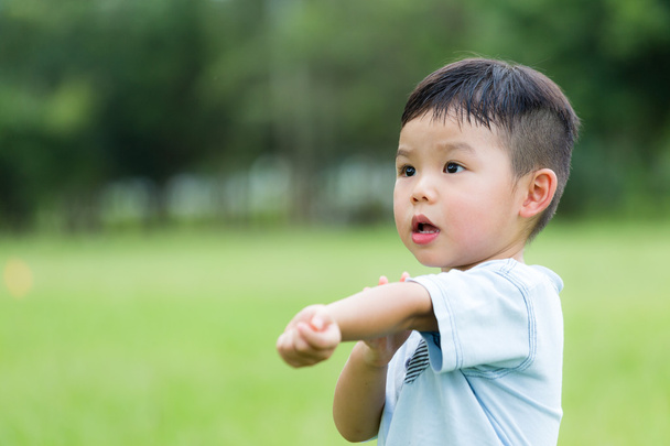χαριτωμένο μικρό Ασίας αγόρι - Φωτογραφία, εικόνα