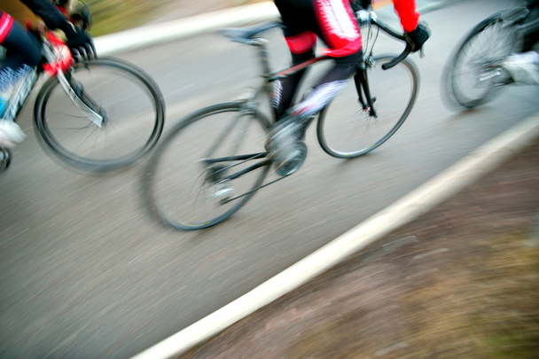 Verseny kerékpárosok - Fotó, kép