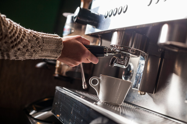 Espresso faisant la machine
 - Photo, image