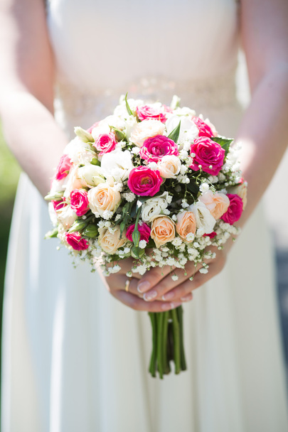 Wedding bouquet of the bride - Фото, зображення