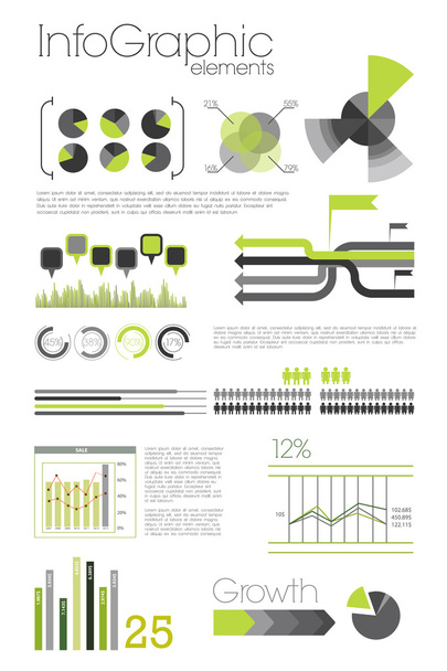 Modern infographic - Vektor, Bild