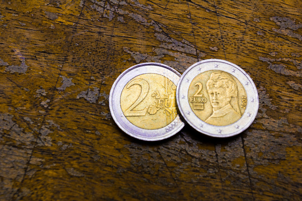 Para euro coins - Fotoğraf, Görsel