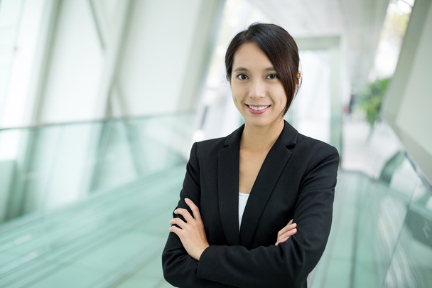 Young asian businesswoman in business suit - 写真・画像