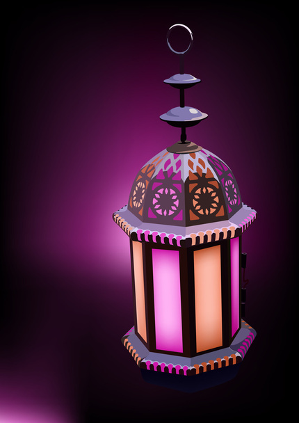 Lanterna Árabe Ideal para o conceito Ramadã
 - Vetor, Imagem
