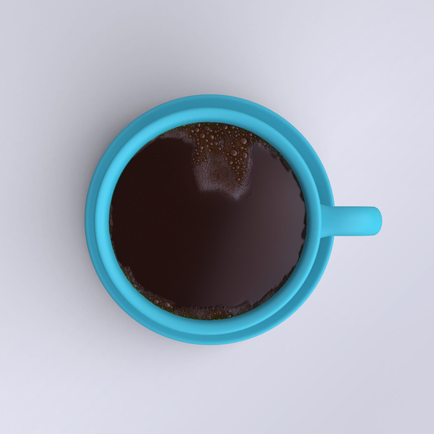 šálek aromatické kávy - Fotografie, Obrázek