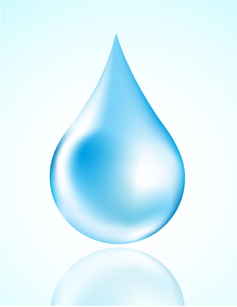 Water drop - Vector, Image