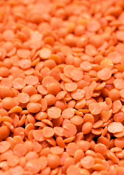 Dry  Red Lentils - Фото, изображение