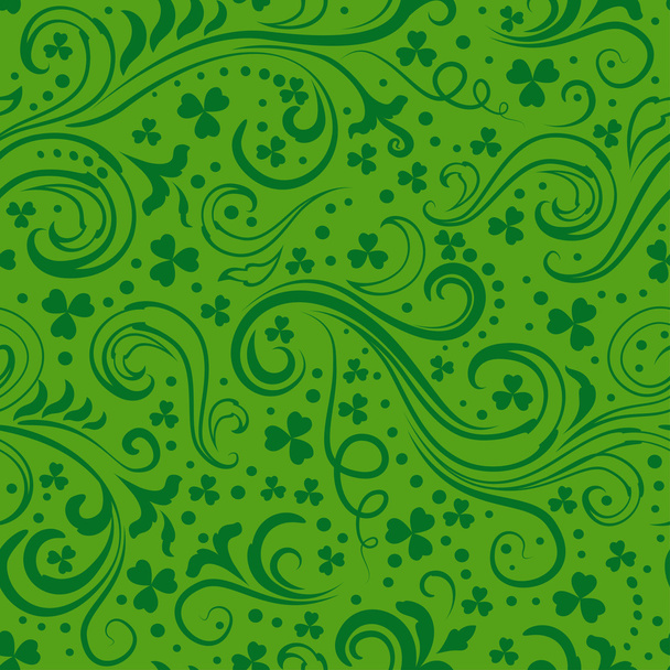 Green clover backgrounds - Vektor, kép