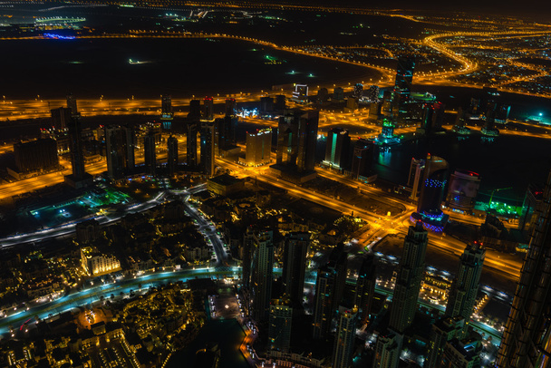 Dubai downtown noc - Fotografie, Obrázek