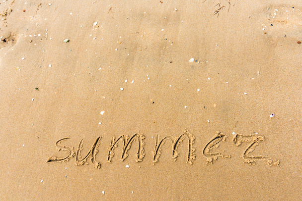 V létě na pláž písek - Fotografie, Obrázek