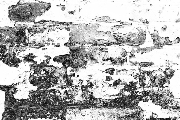 Кирпичная текстура с царапинами и трещинами
 - Фото, изображение