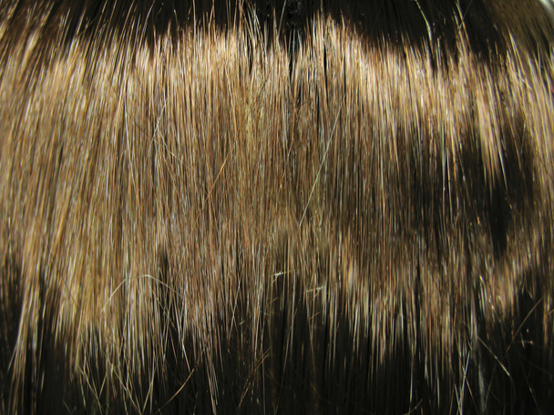 Fundo de textura de cabelo escuro
 - Foto, Imagem