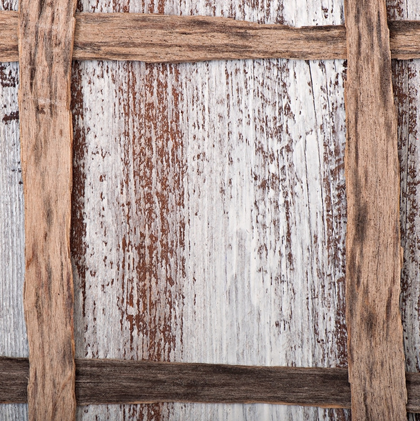 Old wooden background, frame - Photo, Image