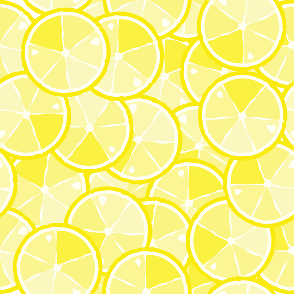 Seamless pattern of citrus - Vektor, Bild