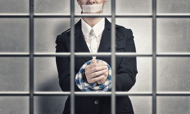 Woman prisoned in ward - Foto, Imagem