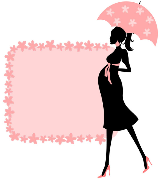 Baby Shower (pink) - Vetor, Imagem