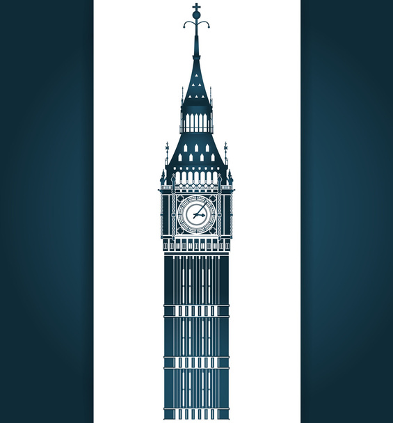 ロンドンのアイコン デザイン - ベクター画像