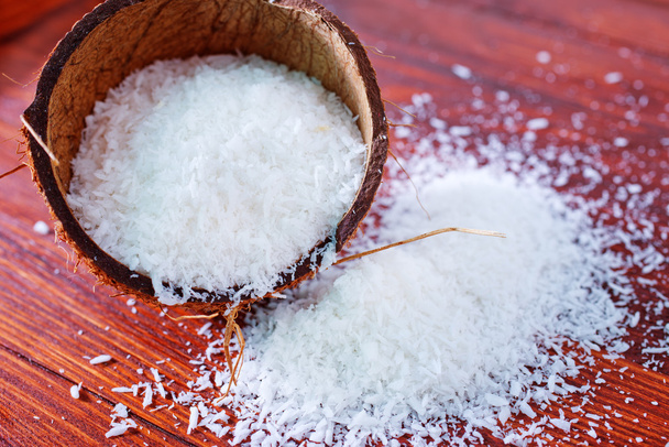 dry grated coconut - Photo, Image