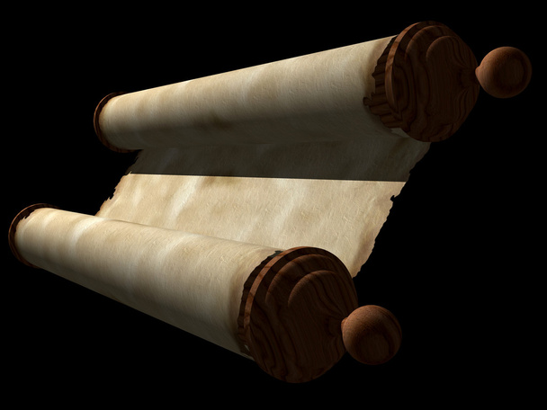 Ancient scroll - Photo, Image