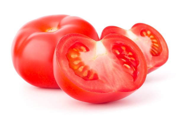 Tomato vegetables on white - Фото, зображення