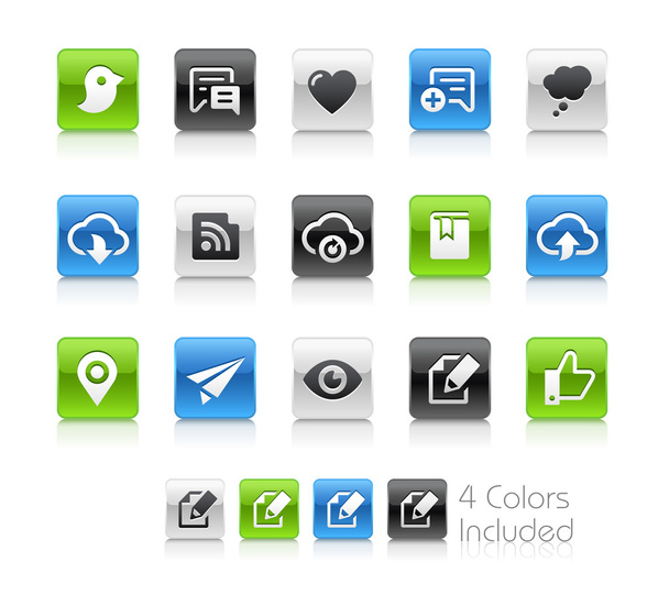 Веб и мобильные Icons 8 -- Clean Series
 - Вектор,изображение
