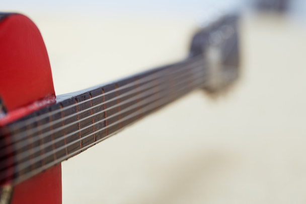 Acoustic guitare. Close-up - Photo, Image