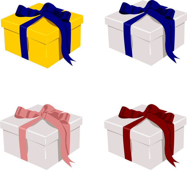 Set of gifts - Vector, Image