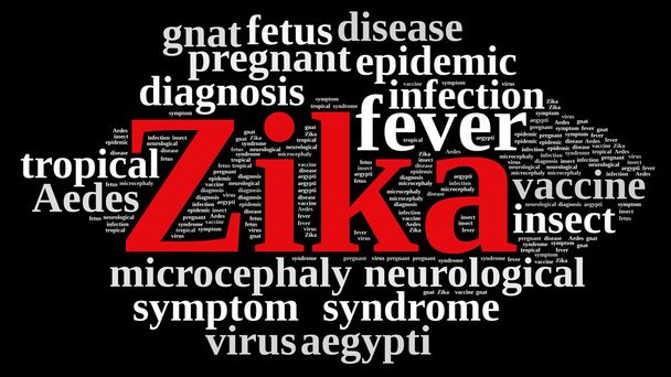 Хмара слів на вірусі Zika
. - Фото, зображення