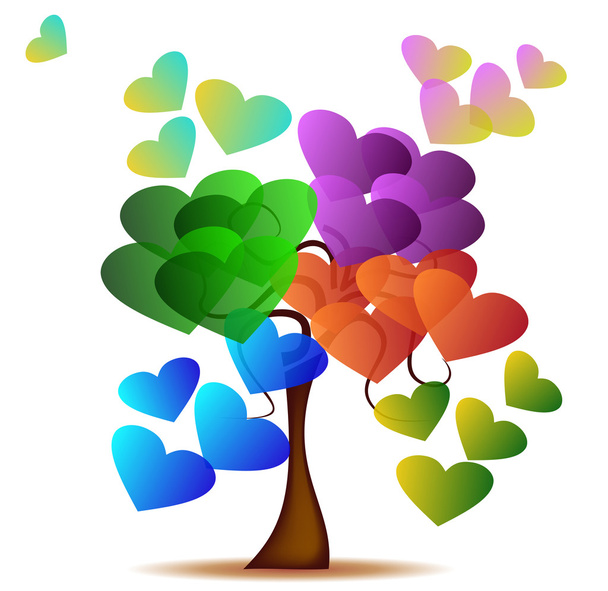 Tree of Love - ベクター画像