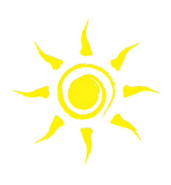 El sol
 - Vector, imagen