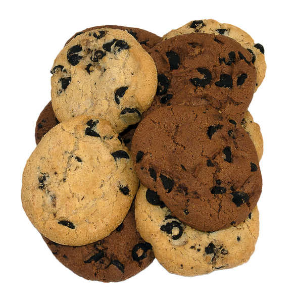 Křehké sušenky s čokoládou - Fotografie, Obrázek