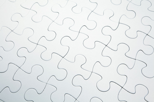 White puzzle - Фото, изображение