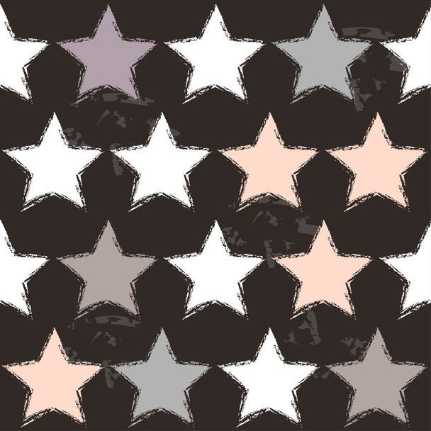 Modèle d'étoiles sans couture backgroun
 - Vecteur, image