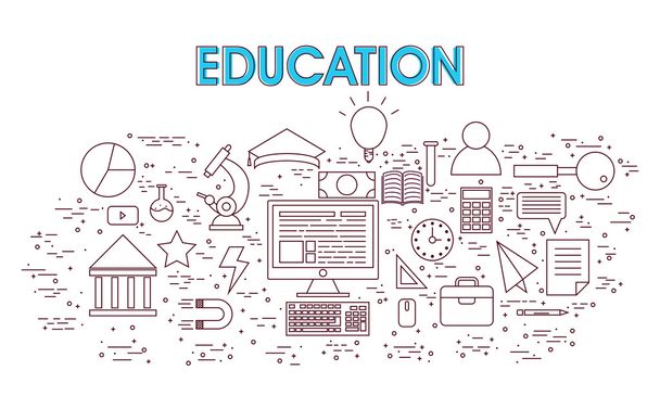 Educational Infographic elements. - Vector, Image