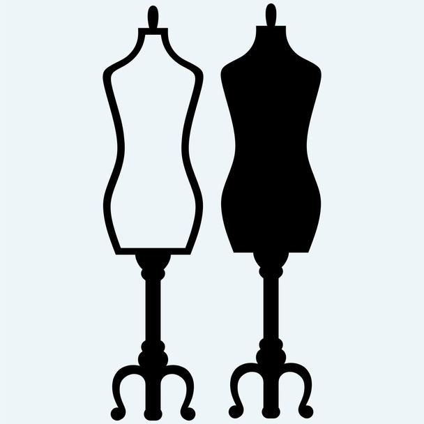 Tailor's mannequin vector - ベクター画像