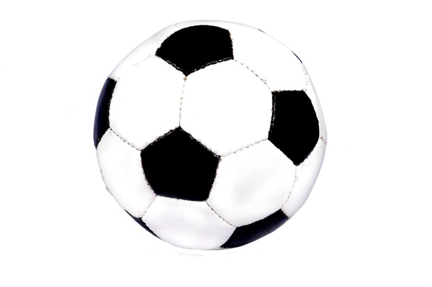 Ballon de football en cuir
 - Photo, image