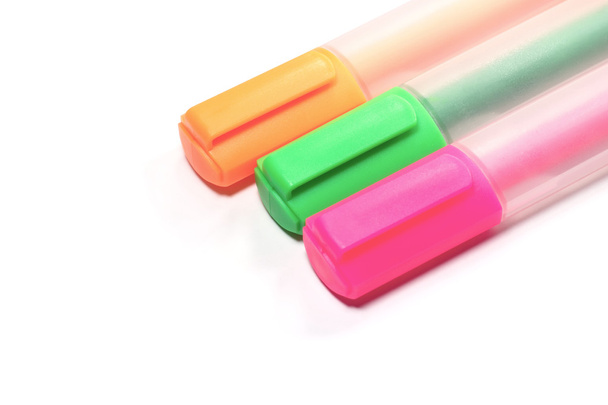 Markeerstift marker- of markeerkleur pen - Foto, afbeelding