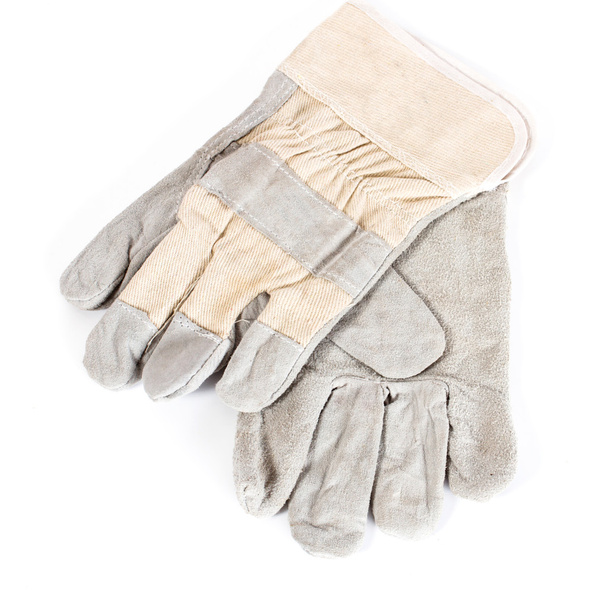 bílé ochranné rukavice - Fotografie, Obrázek