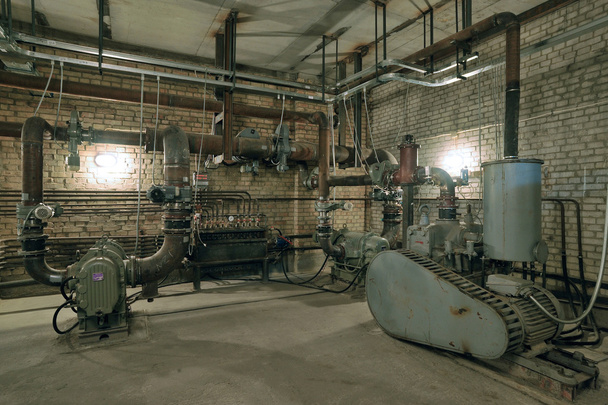 industriële compressor station - Foto, afbeelding
