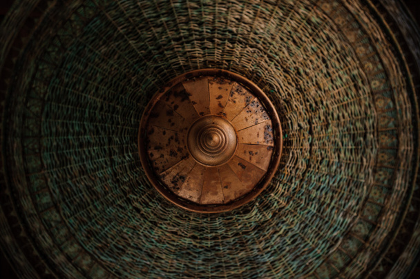 beautiful weave texture lamp background  - Fotoğraf, Görsel