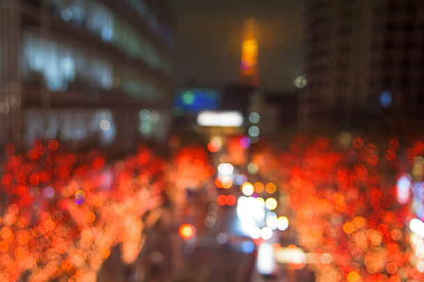 Размытая абстракция иллюминации и токийской башни
 - Фото, изображение